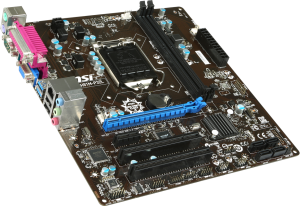Płyta główna MSI H81M-P32L, Intel H81, LGA 1150 (PCX/VGA/DZW/GLAN/SATA/USB3/DDR3) mATX 3