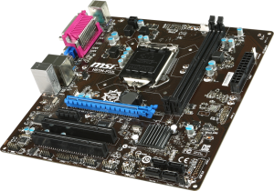 Płyta główna MSI H81M-P32L, Intel H81, LGA 1150 (PCX/VGA/DZW/GLAN/SATA/USB3/DDR3) mATX 4