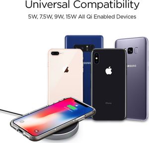 Ładowarka Spigen F306W Indukcyjna 1x USB-A 2 A (SPN737BLK) 8