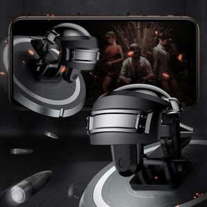 Baseus Baseus Level 3 Helmet PUBG pad gamepad joystick do telefonu do gier Camouflage biały (GMGA03-A02) uniwersalny 9