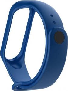 Hurtel Zamienna silikonowa opaska pasek do Xiaomi Mi Band 4 / Mi Band 3 ciemnoniebieski uniwersalny 2
