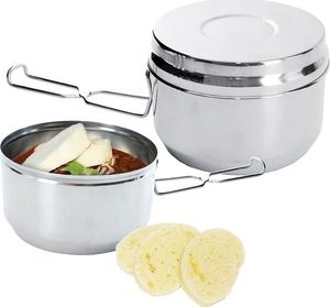 KingHoff Menażka Turystyczna 3 elementy (KH-1373) 3