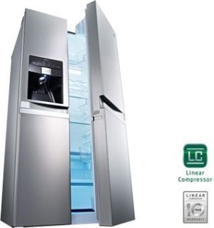 Lodówka LG GSL545PVYV Inox 2