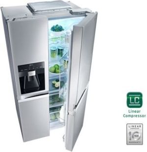 Lodówka LG GSL545PVYV Inox 3