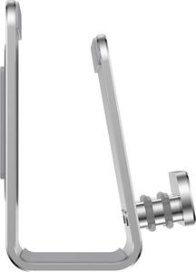 Podstawka Baseus Metal Wall Mount Holder metal uchwyt ścienny podstawka na smartfona silver (SUBG-0S) uniwersalny 3