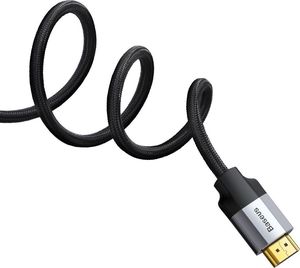 Kabel Baseus HDMI - DVI-D 2m srebrny (BRA008278) 4