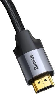 Kabel Baseus HDMI - DVI-D 2m srebrny (BRA008278) 5