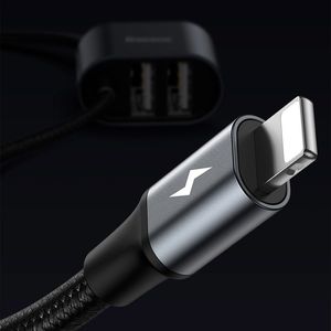 Kabel USB Baseus USB-A - Lightning 1 m Czarny (CALHZ-01) 15