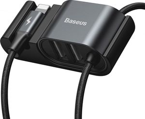 Kabel USB Baseus USB-A - Lightning 1 m Czarny (CALHZ-01) 3