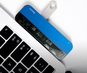 Stacja/replikator Baseus 5w1 USB-C (CAHUB-TS0G) 17