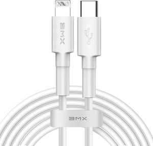 Kabel USB Baseus USB-C - Lightning 1.8 m Biały (CATLSW-B02) 1