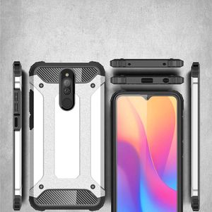 Hurtel Hybrid Armor pancerne hybrydowe etui pokrowiec Xiaomi Redmi 8A czarny uniwersalny 4