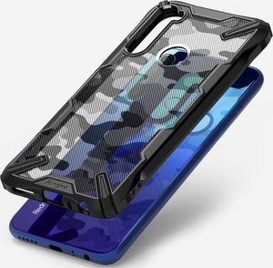 Ringke Ringke Fusion X Design etui pancerny pokrowiec z ramką Xiaomi Redmi Note 8 czarny Camo Black uniwersalny 2