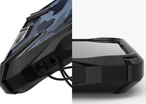 Ringke Ringke Fusion X Design etui pancerny pokrowiec z ramką Xiaomi Redmi Note 8 czarny Camo Black uniwersalny 5