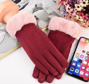 Baseus Uniwersalne rękawiczki na zimę do ekranów dotykowych różowy uniwersalny 1