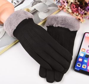 Baseus Uniwersalne rękawiczki na zimę do ekranów dotykowych biało-czarny uniwersalny 1