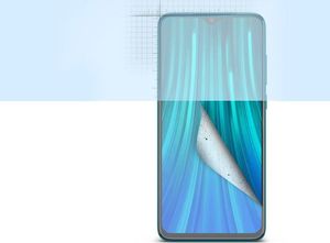 Ringke Ringke Dual Easy Matte Film 2x łatwa w przyklejeniu matowa folia Paper-like Xiaomi Redmi Note 8 Pro uniwersalny 4