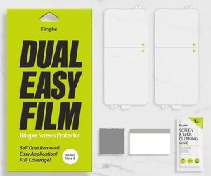 Ringke Ringke Dual Easy Matte Film 2x łatwa w przyklejeniu matowa folia Paper-like Xiaomi Redmi Note 8T / Redmi Note 8 uniwersalny 9