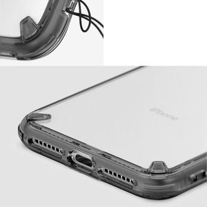 Ringke Ringke Fusion Matte etui pokrowiec z żelową ramką iPhone XR przezroczysty uniwersalny 9