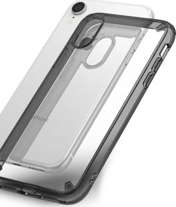 Ringke Ringke Fusion Matte etui pokrowiec z żelową ramką iPhone XR przezroczysty uniwersalny 10