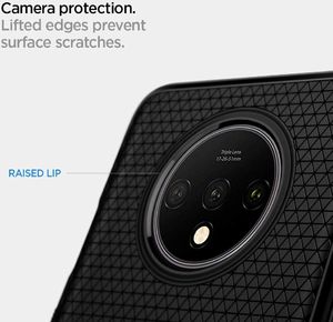Spigen Spigen Liquid Air Oneplus 7t Matte Black uniwersalny 3