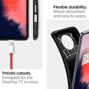 Spigen Spigen Liquid Air Oneplus 7t Matte Black uniwersalny 4