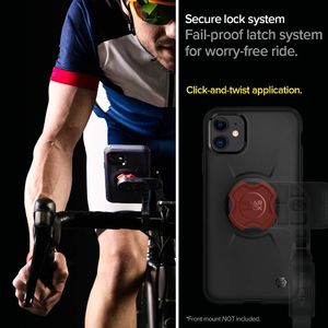 Spigen Spigen Gearlock Gcf112 Bike Mount Case Iphone 11 Black uniwersalny 3
