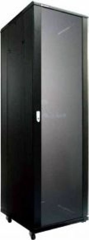 Szafa Linkbasic stojąca rack 19'' 32U 600x800mm czarna (drzwi przednie szklane) (NCB32-68-BAA-C) 1