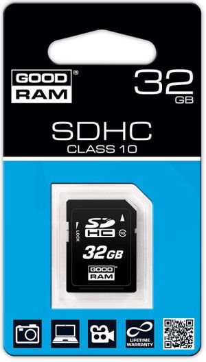 Karta GoodRam SDHC 32 GB Class 10  (SDC32GHC10GRR10) 1
