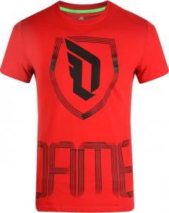 Adidas Koszulka męska ND DAME FIGHT TEE czerwona r. S (J4208) 1