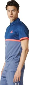 Adidas Koszulka męska Court Polo Tech Ink F16 niebieska r. XS (AX8165) 1