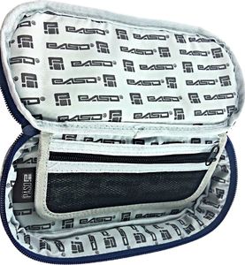 Piórnik Paso PASO Piórnik Saszetka z organizerem 18-013ST Srerbne Kropki uniwersalny 2