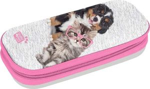 Piórnik Paso PASO Piórnik Saszetka Etui PEN-0011 Piesek i Kotek uniwersalny 2