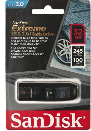 Pendrive SanDisk FLASH CRUZER EXTREME USB 3.0 32GB (123838) 1