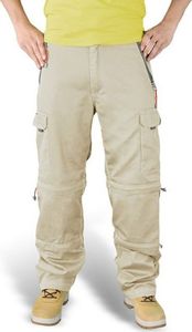 Surplus Surplus Spodnie Trekkingowe 3w1 Beżowe L 2