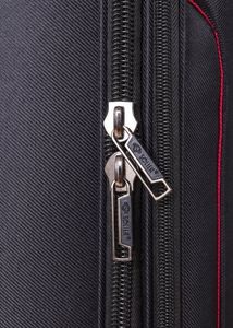 Solier Duża walizka miękka L Solier STL1316 czarno-czerwona uniwersalny 4