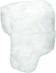 MFH Czapka uszatka rosyjska uszanka biała r. XS 2