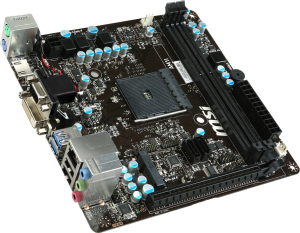 Płyta główna MSI AM1I, AM1, DDR3-1600, SATA3, HDMI, DVI, VGA, mITX (AM1I) 3