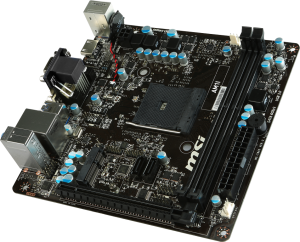 Płyta główna MSI AM1I, AM1, DDR3-1600, SATA3, HDMI, DVI, VGA, mITX (AM1I) 4