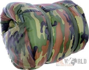 Mil-Tec Śpiwór Pilot woodland 3