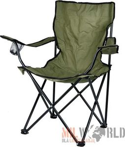 Mil-Tec Krzesło Składane Relax Wędkarskie Olive 1