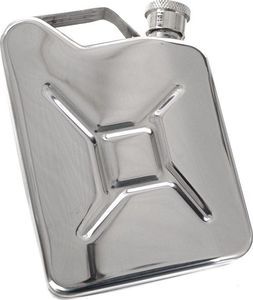 MFH MFH Piersiówka Kanister 6oz (170ml) Srebrna uniwersalny 2