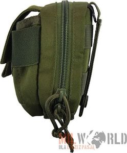 Mil-Tec Mil-Tec Etui Wyściełane na Telefon MOLLE Olive uniwersalny 3