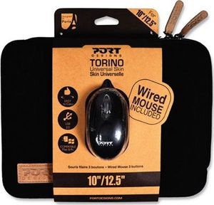 Etui Port Designs Torino + Mysz 12" Czarny 1