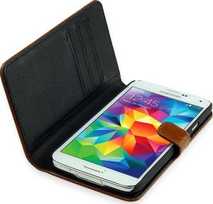 Skink SKINK Book Etui Samsung Galaxy A3 brązowe uniwersalny 1