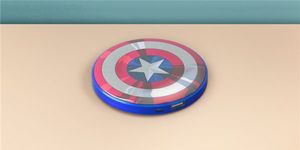 Powerbank Tribe Marvel Avengers Captain America 4000 mAh Czerwono-niebieski  (PBR21601) 2