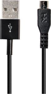 Ładowarka MustHavz MUSTHAVZ Ładowarka samochodowa 1xmicro USB czarna uniwersalny 1