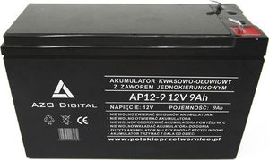 Azo Akumulator VRLA AGM bezobsługowy AP12-9 12V 9Ah 1