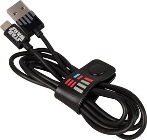 Kabel USB Tribe USB-A - microUSB 1.2 m Czarny (CMR20701) 1