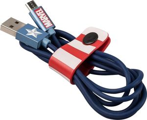 Kabel USB Tribe USB-A - microUSB 1.2 m Granatowy (39149-uniw) 1